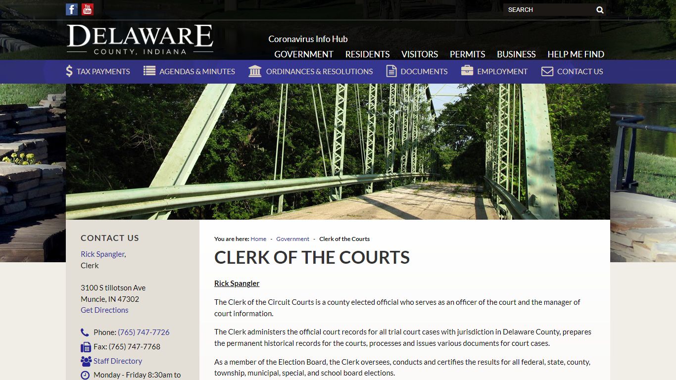 Delaware County, IN / Clerk of the Courts